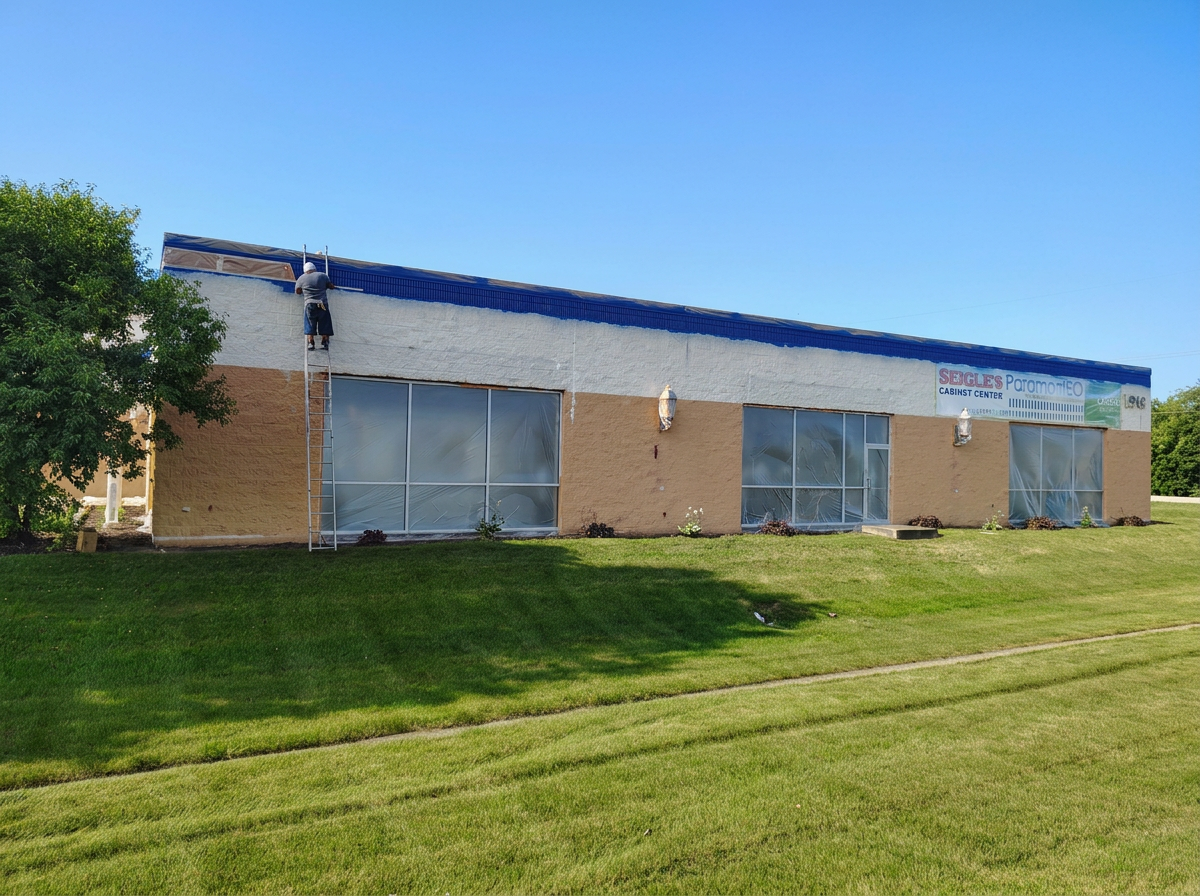 Commercial painting in Plainfield IL exterior