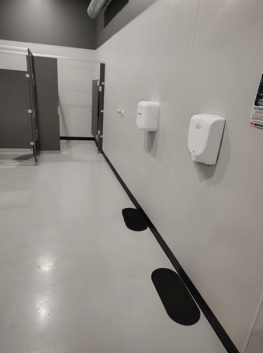 Commercial painting in Plainfield IL hallway