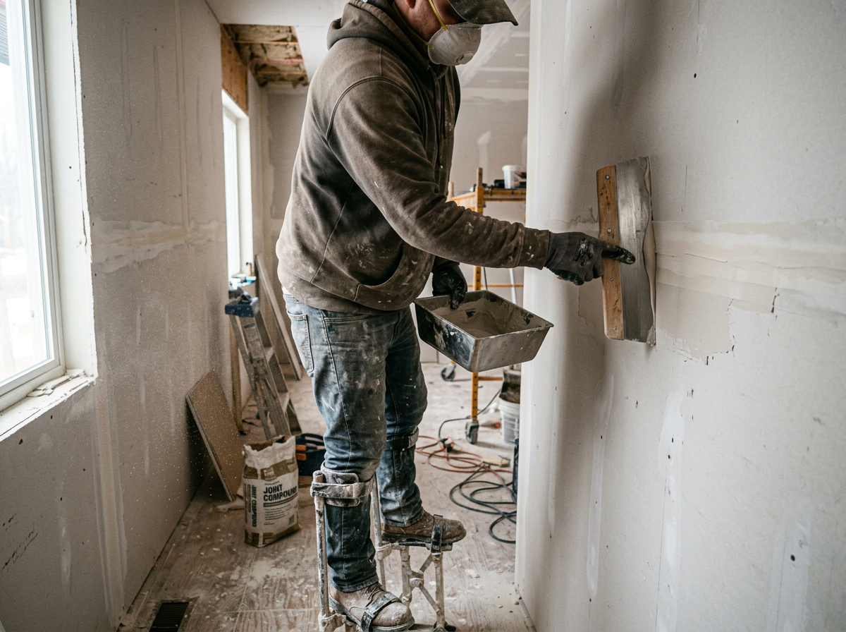 Drywall & Taping project by General Pro Painting & Drywall in Plainfield, IL