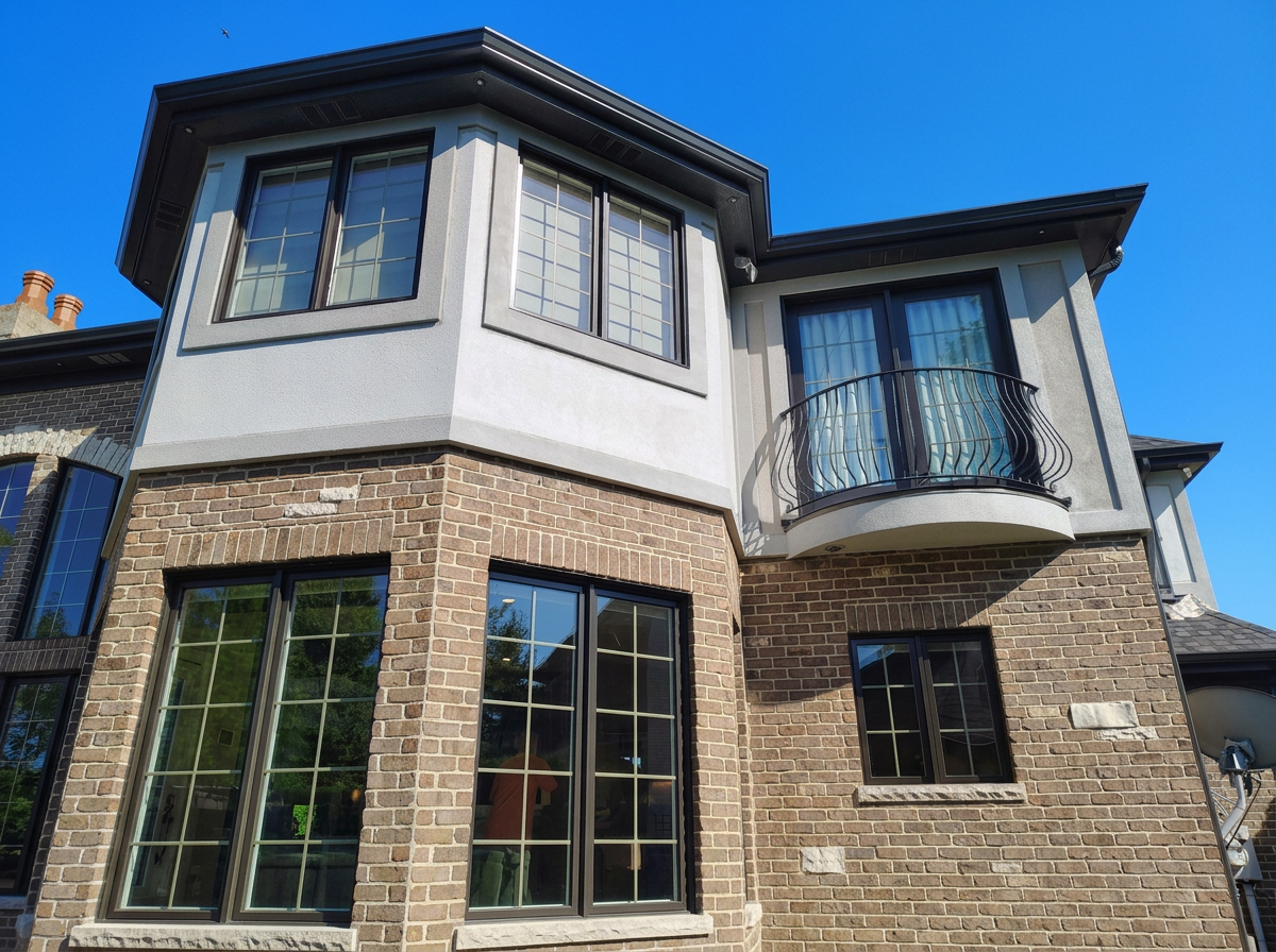 Before — Home addition in Plainfield IL bay window