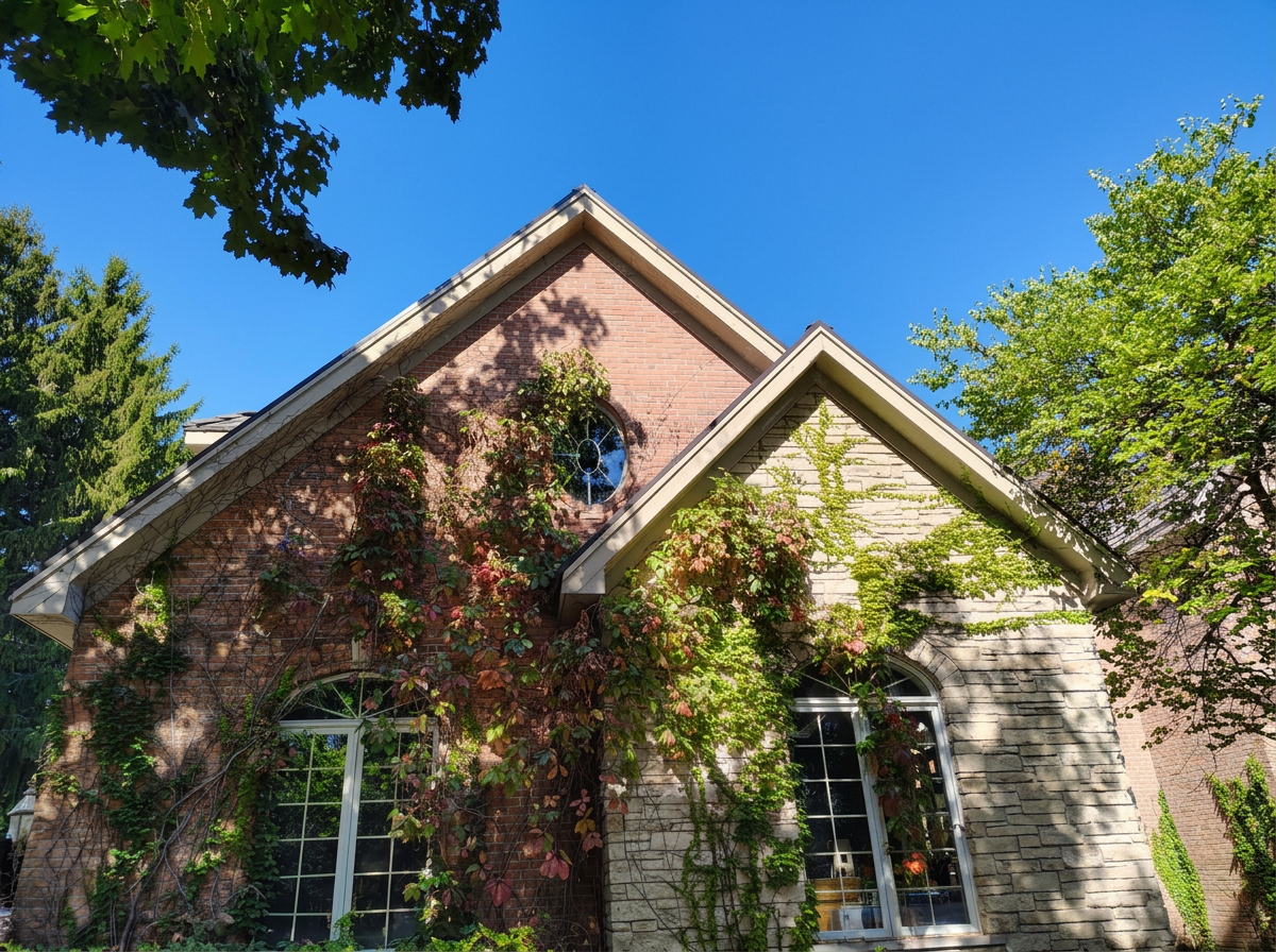 Home exterior remodel in Plainfield IL brick stone
