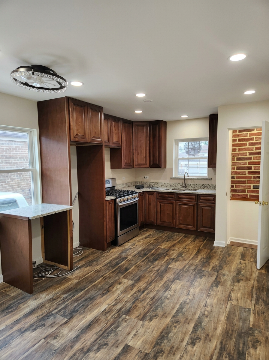 Kitchen remodel in Plainfield IL cabinetry
