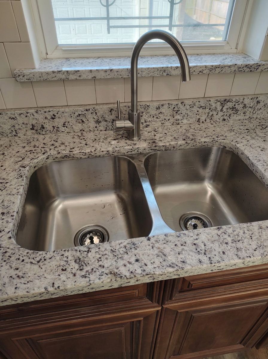 Kitchen sink granite countertop in Plainfield IL